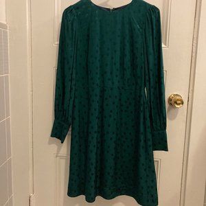 Dark Spruce J Crew Shift Dress